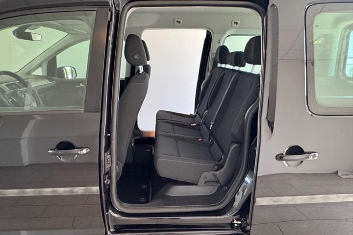 Sort VW e-Caddy Maxi fra 2021