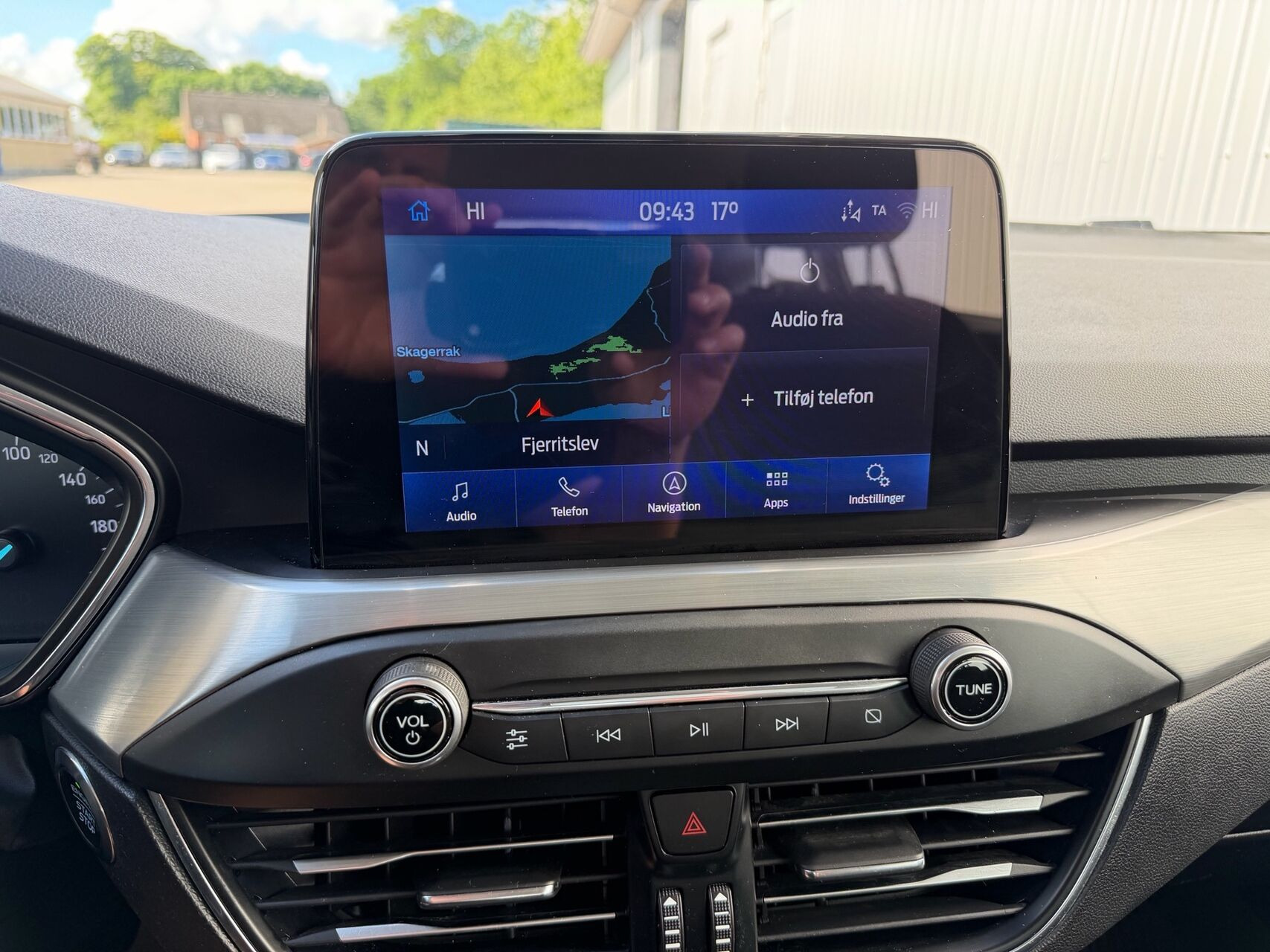 Grå Ford Focus fra 2021