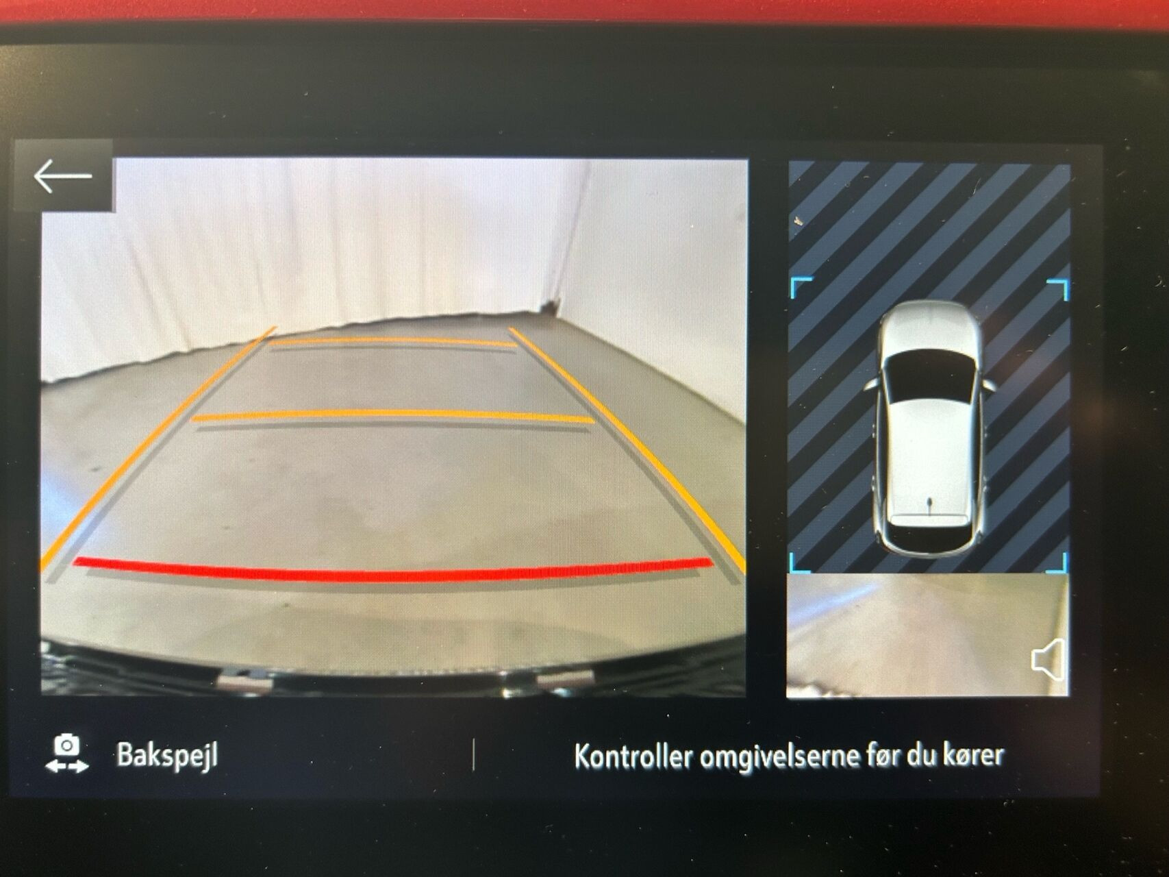 Rød Opel Corsa fra 2020