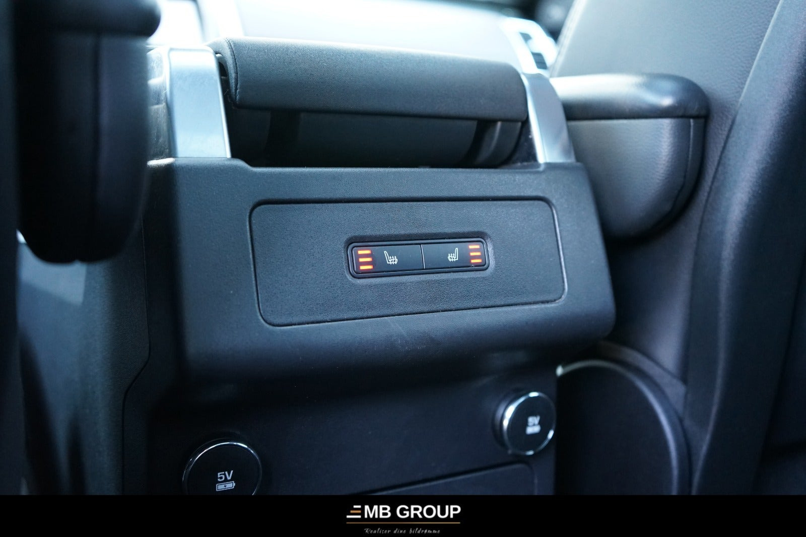 Sort Land Rover Discovery 5 fra 2020