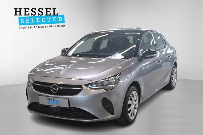 Grå Opel Corsa-e fra 2021
