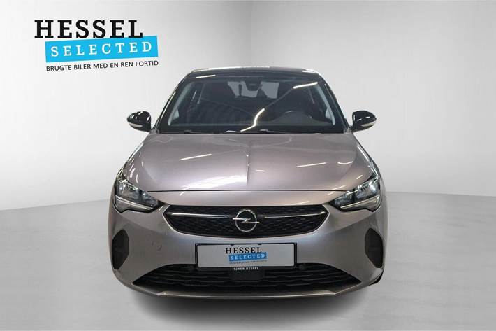 Grå Opel Corsa-e fra 2021