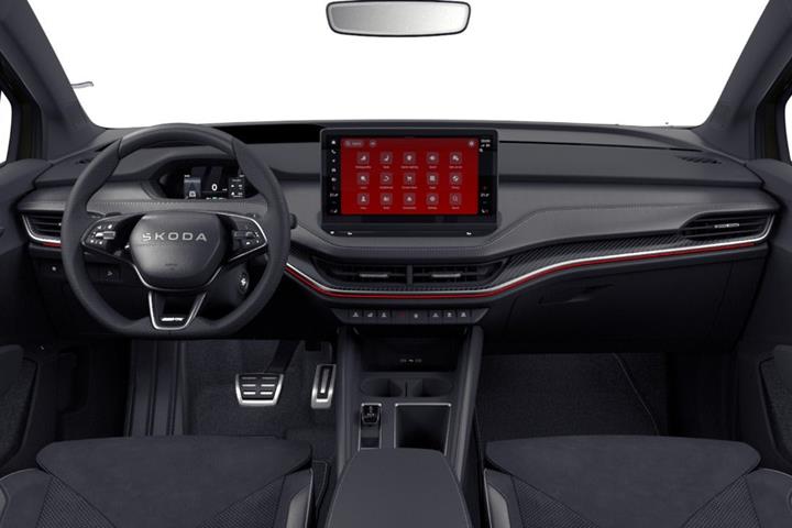 Grøn Skoda Enyaq fra 2026