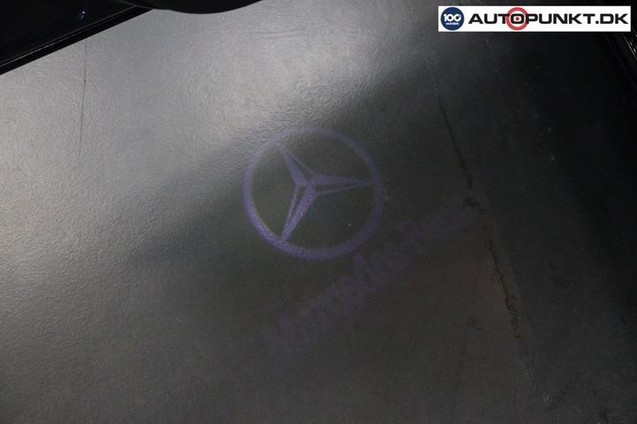 Blå Mercedes A200 d fra 2017