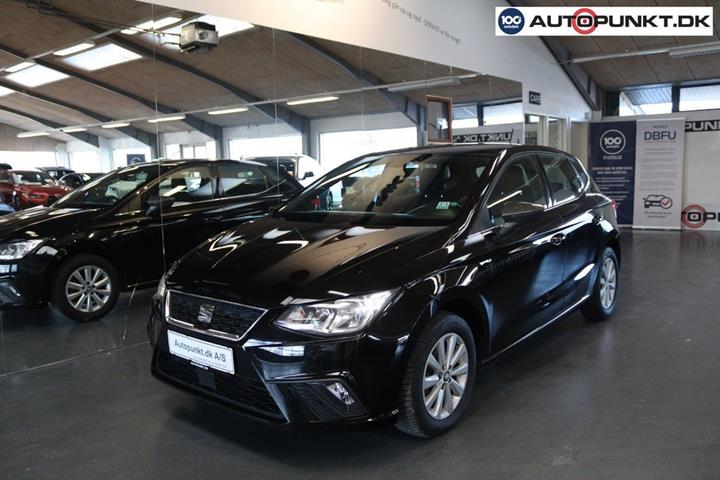 Sort Seat Ibiza fra 2018 set udefra