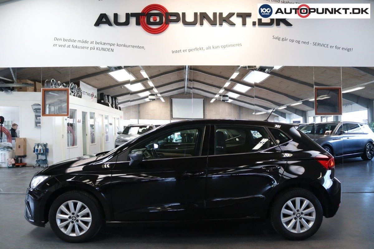 Sort Seat Ibiza fra 2018