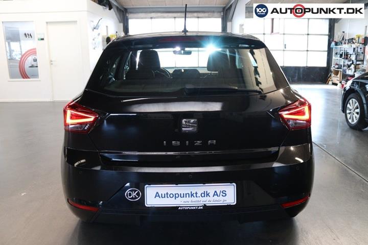 Sort Seat Ibiza fra 2018