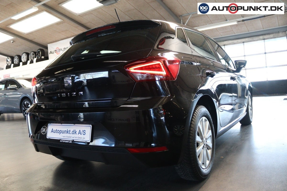 Sort Seat Ibiza fra 2018