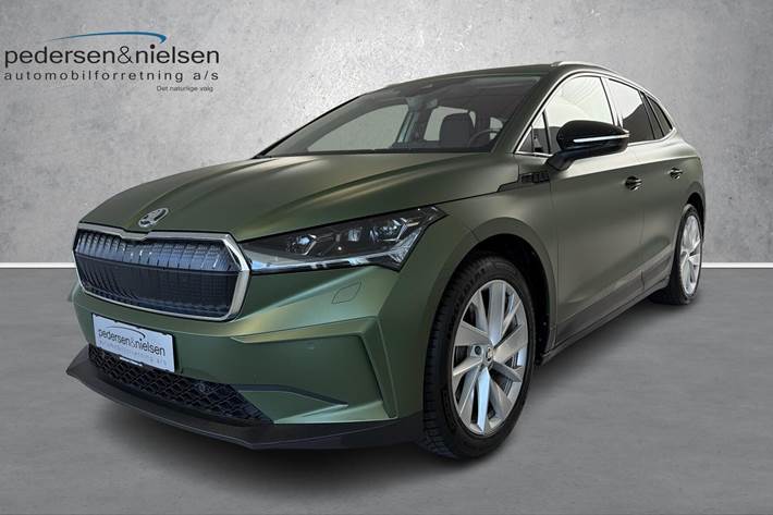 Grøn Skoda Enyaq fra 2021