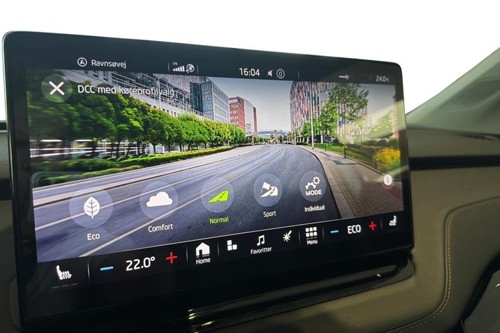 Hvid Skoda Enyaq fra 2021
