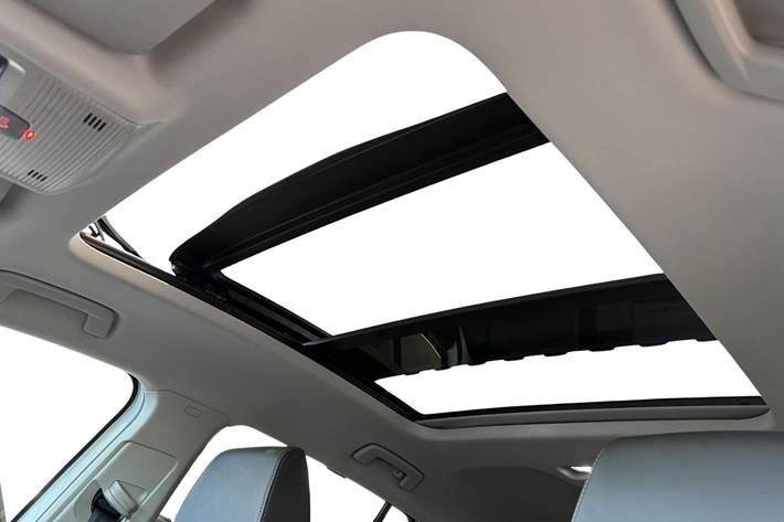 Grøn Skoda Enyaq fra 2021