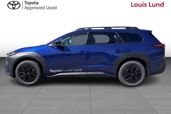 Blå Toyota bZ4X Touring fra 2026