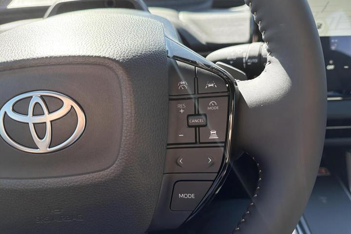 Blå Toyota bZ4X Touring fra 2026