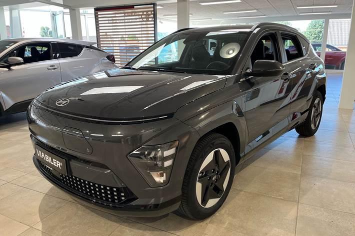 Grå Hyundai Kona fra 2026