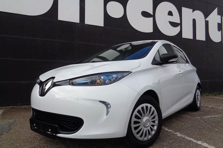 Hvid Renault Zoe fra 2017