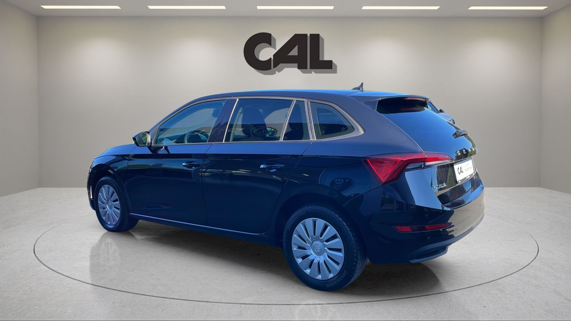 Sort Skoda Scala fra 2021