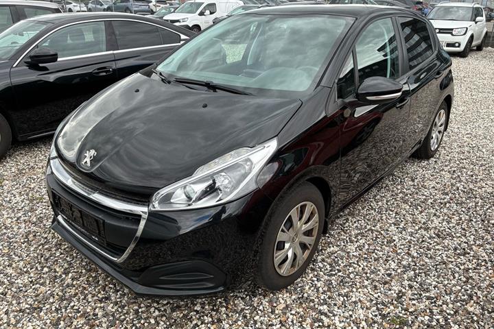 Sort Peugeot 208 fra 2018