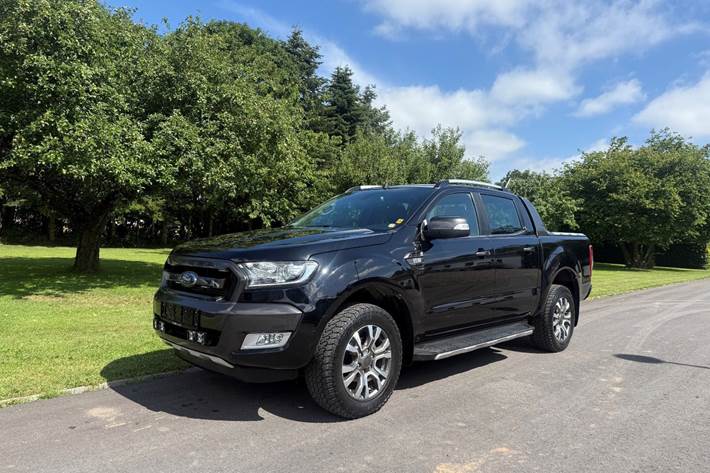 Sort Ford Ranger fra 2017