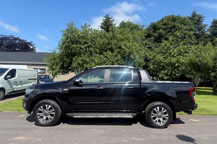 Sort Ford Ranger fra 2017