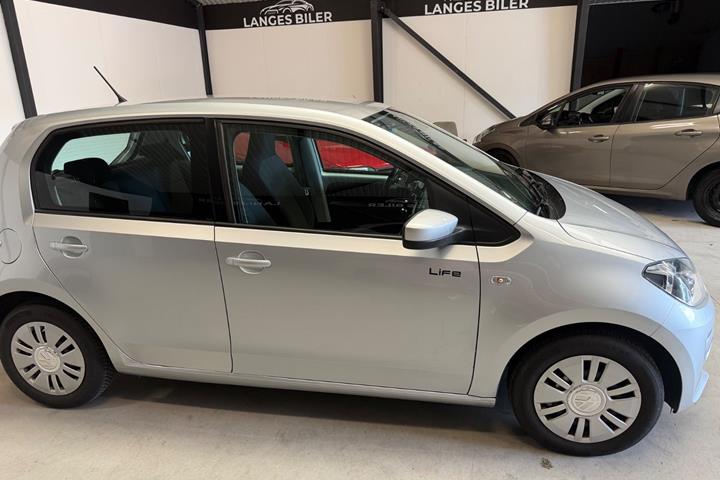 Sølv VW UP! fra 2014