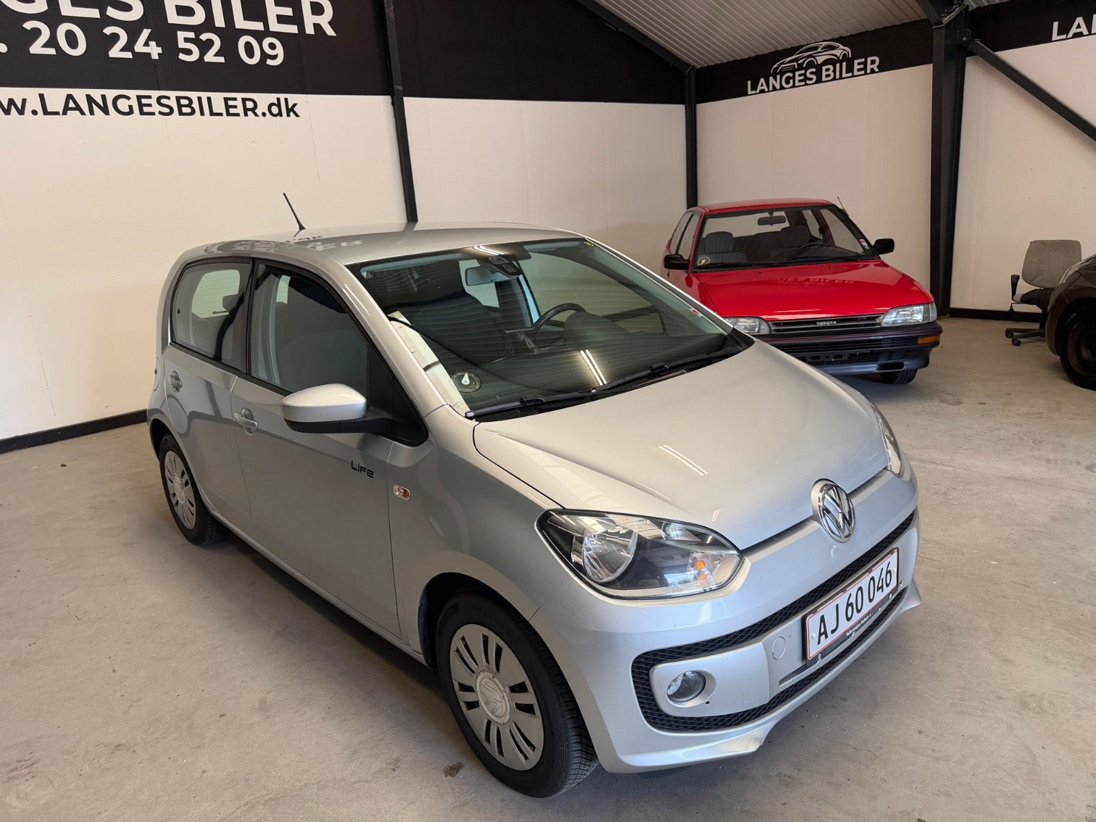 Sølv VW UP! fra 2014