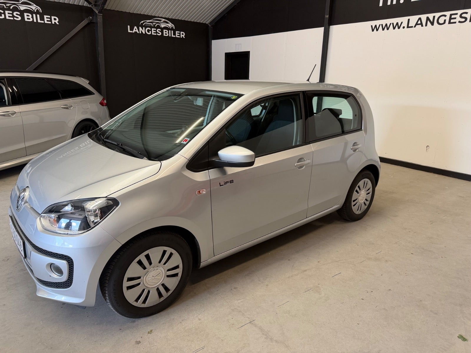 Sølv VW UP! fra 2014