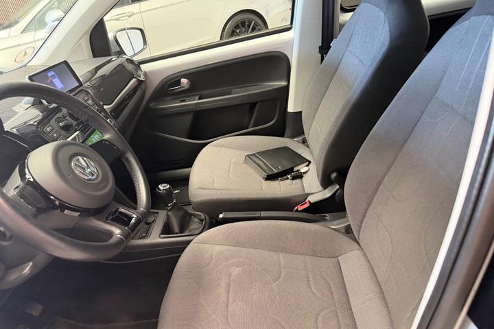 Sølv VW UP! fra 2014