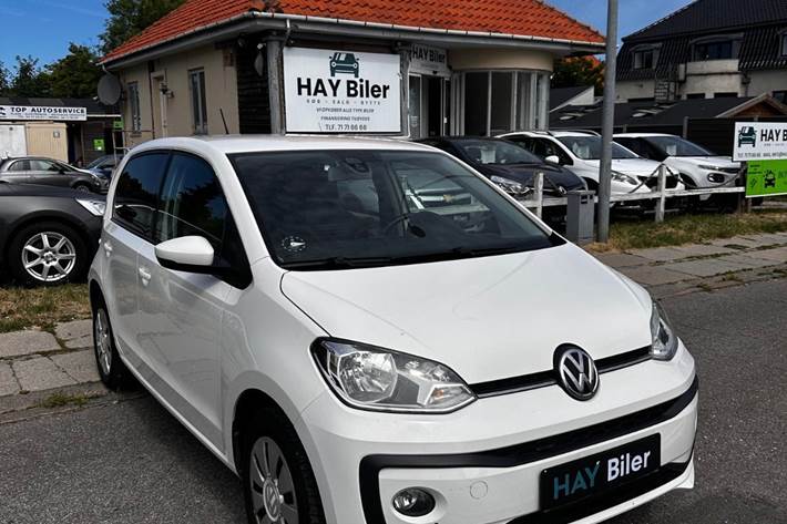 Hvid VW UP! fra 2017