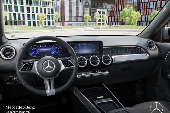 Grå Mercedes EQB250+ fra 2025