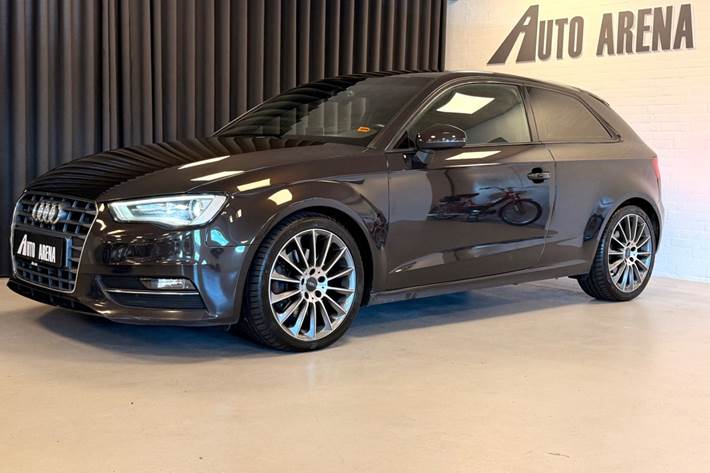 Brun Audi A3 fra 2014