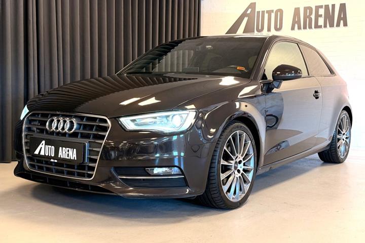 Brun Audi A3 fra 2014