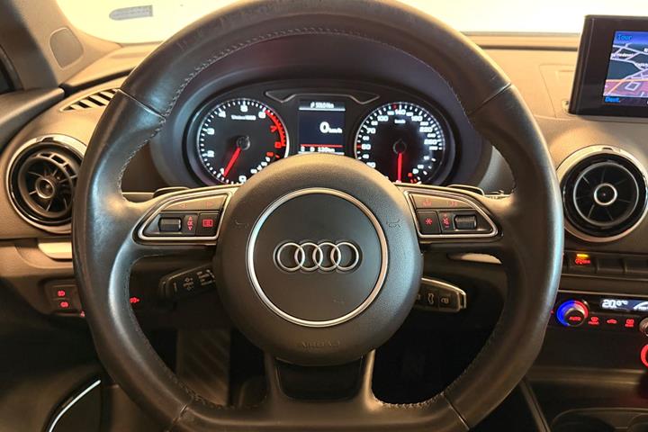 Brun Audi A3 fra 2014