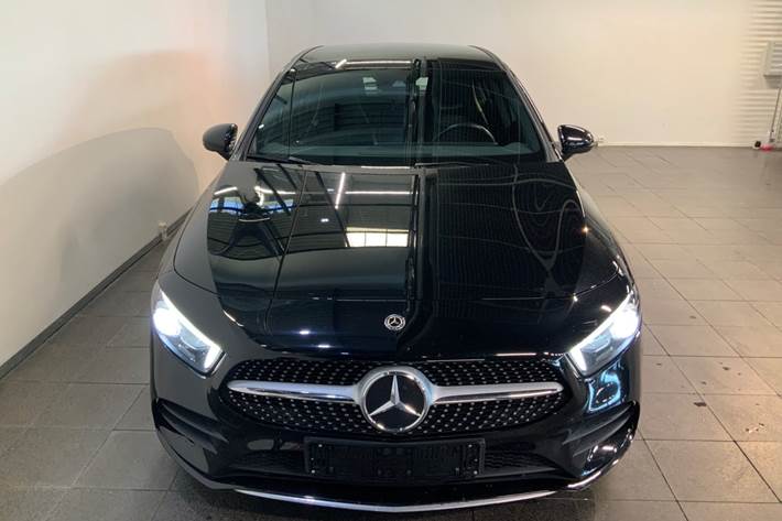 Sort Mercedes A200 fra 2019