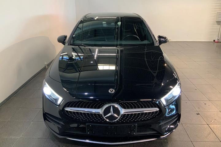 Sort Mercedes A200 fra 2019