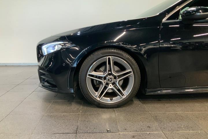 Sort Mercedes A200 fra 2019