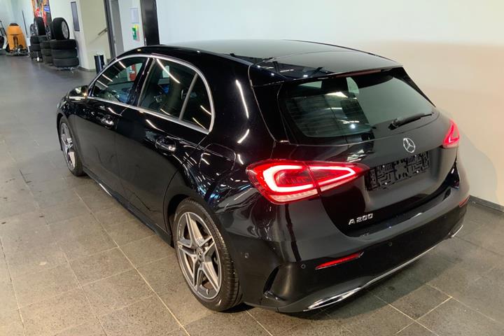 Sort Mercedes A200 fra 2019