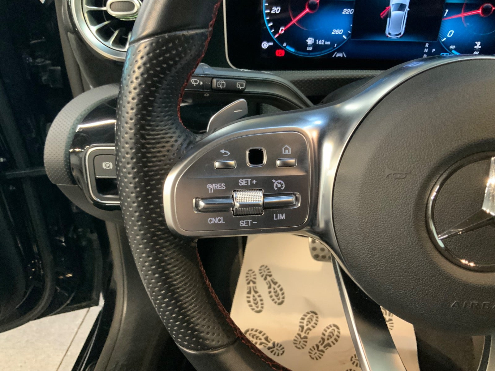 Sort Mercedes A200 fra 2019