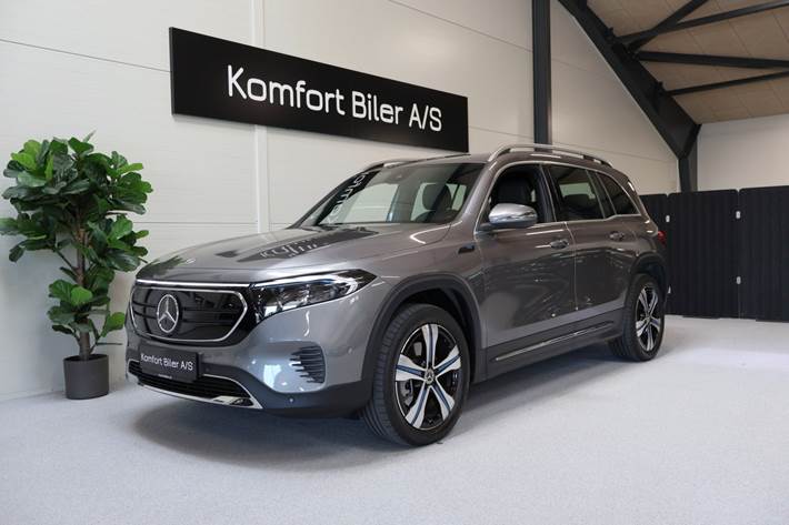 Grå Mercedes EQB300 fra 2022
