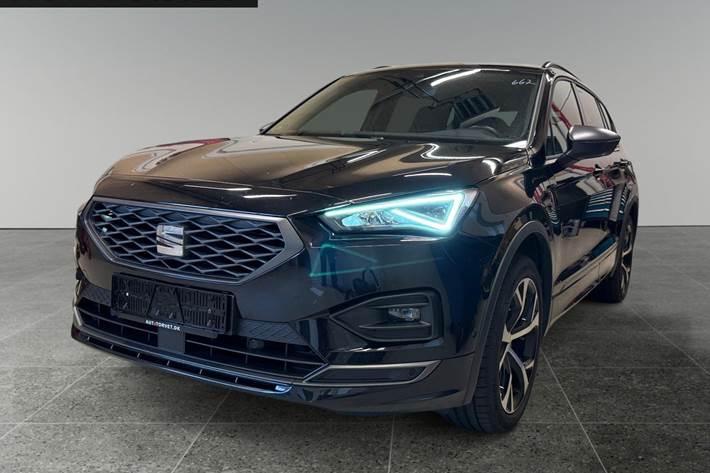 Sort Seat Tarraco fra 2022 set udefra