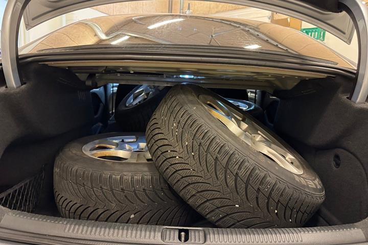 Grå Audi A3 fra 2016
