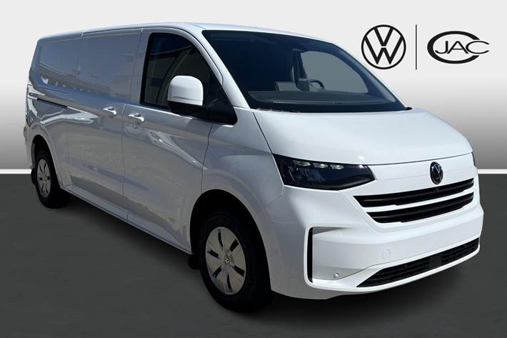 Hvid VW Transporter fra 2026