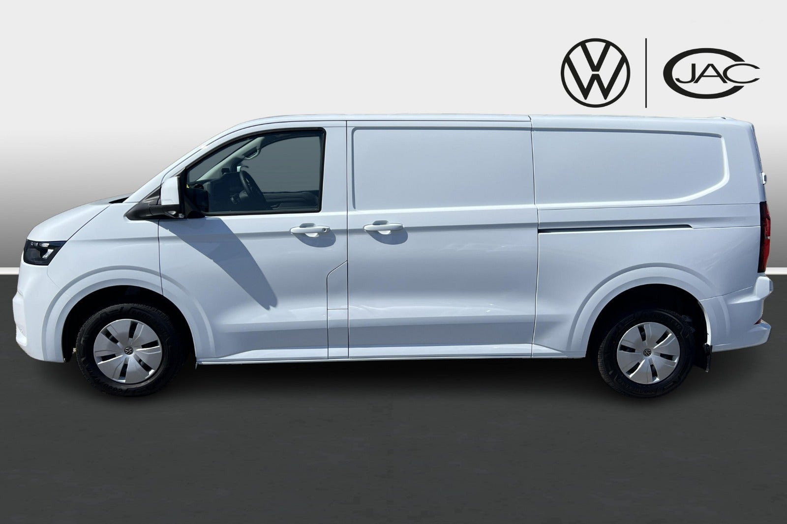 Hvid VW Transporter fra 2026