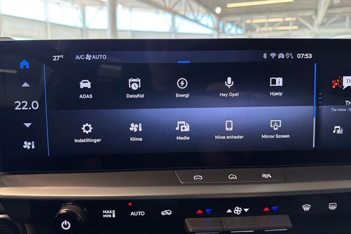 Hvid Opel Grandland-e fra 2025