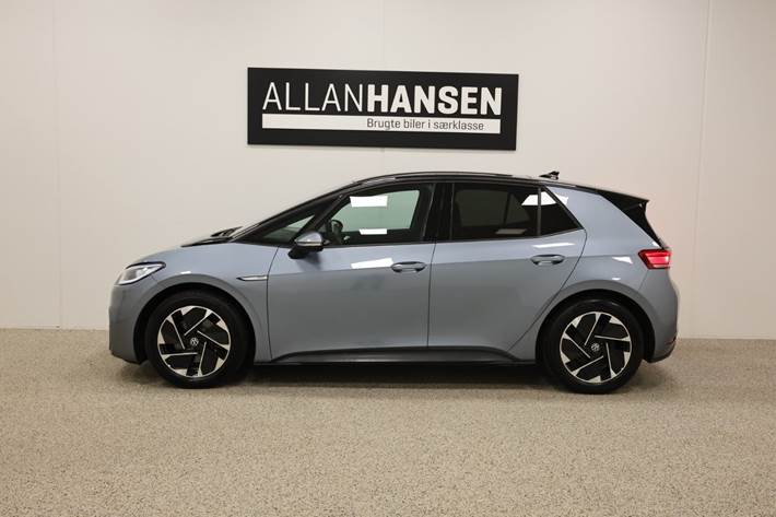 Blå VW ID.3 fra 2020