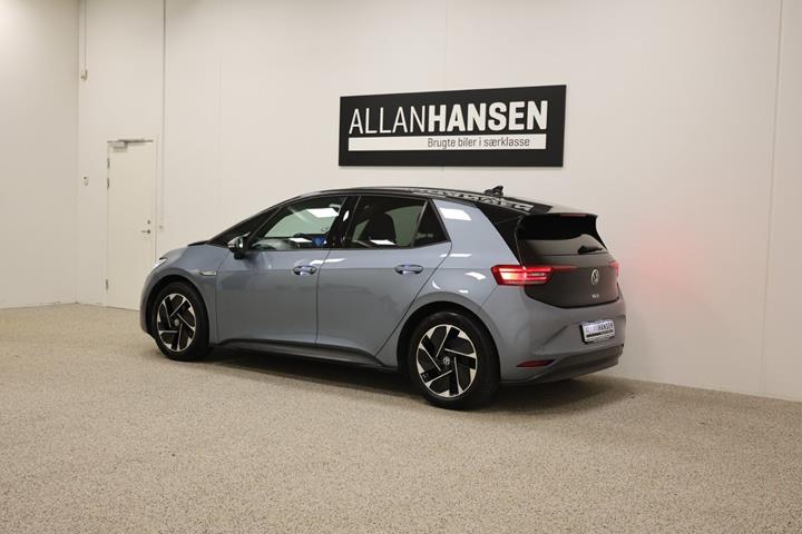Blå VW ID.3 fra 2020