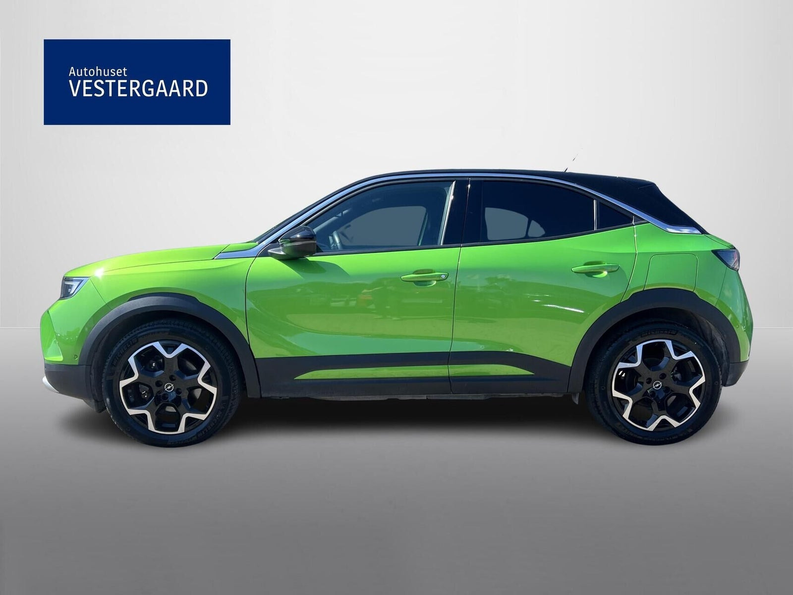 Grøn Opel Mokka-e fra 2022