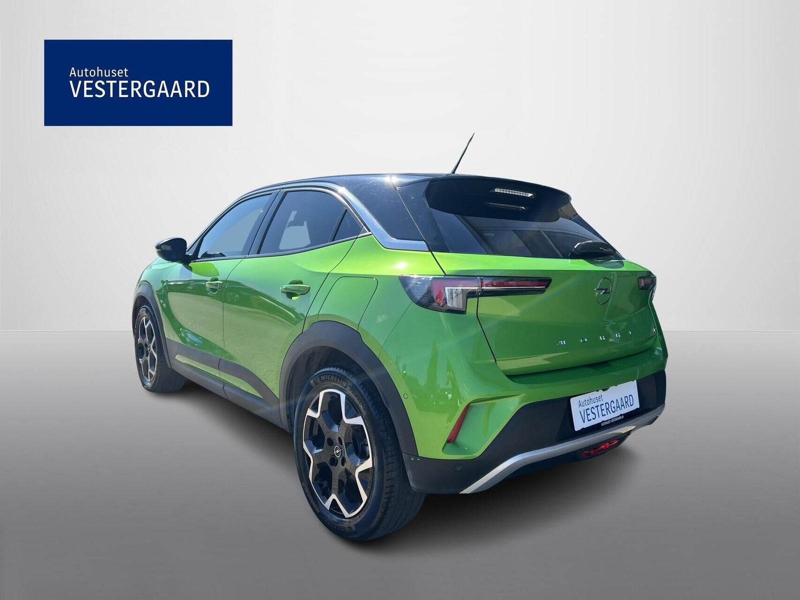 Grøn Opel Mokka-e fra 2022