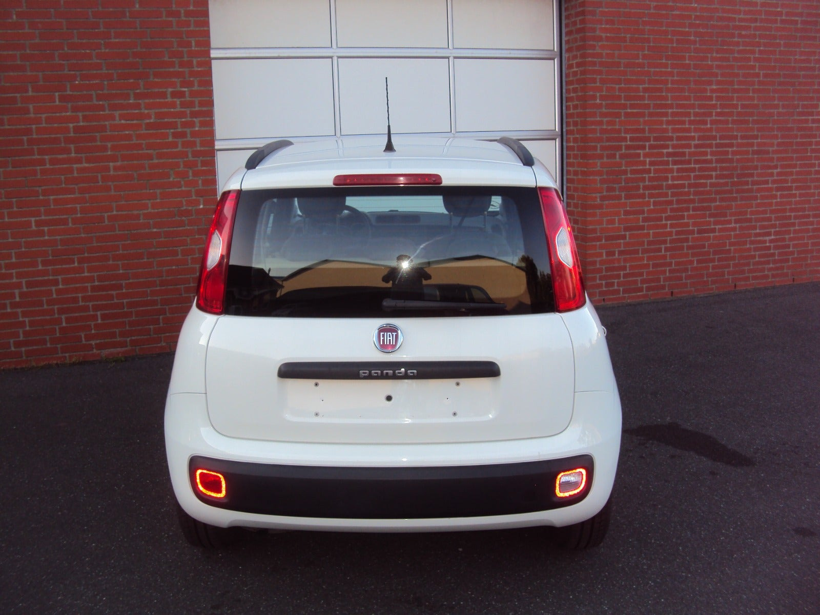 Hvid Fiat Panda fra 2013