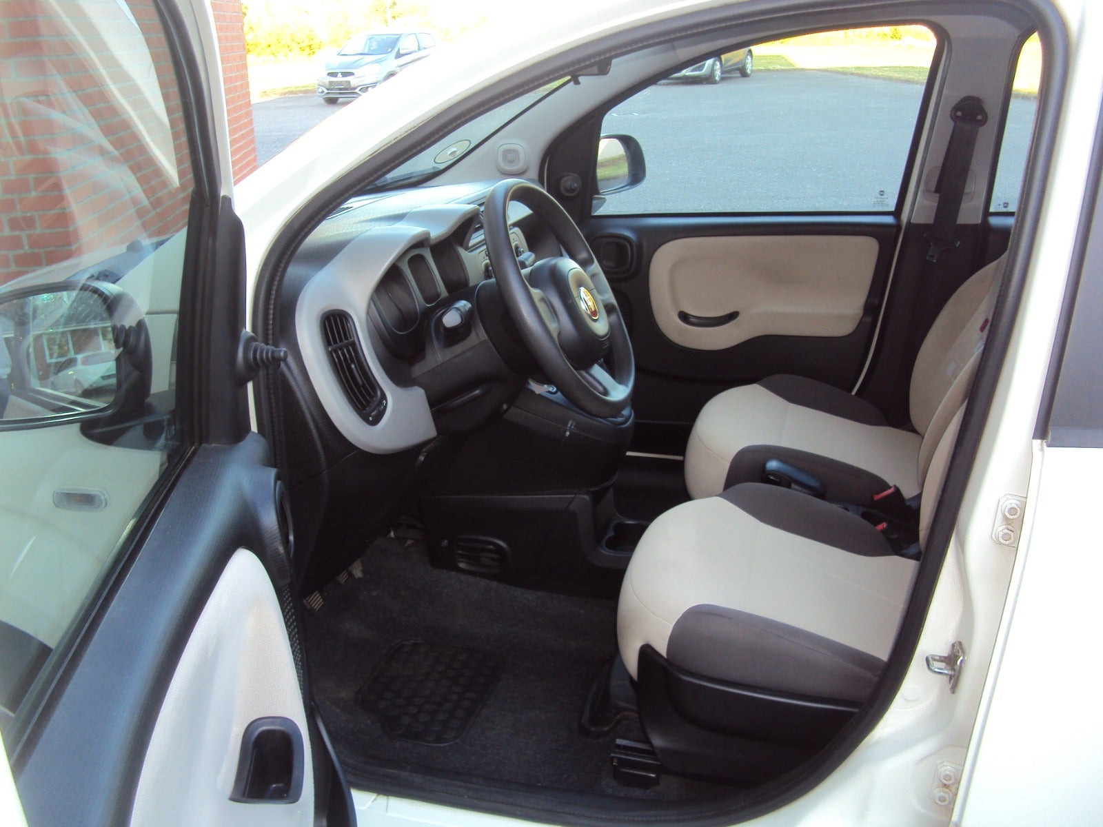 Hvid Fiat Panda fra 2013