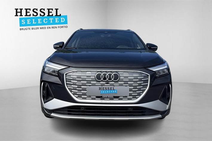 Sort Audi Q4 e-tron fra 2025